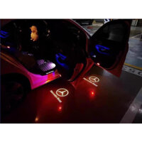 ĐÈN SOI LOGO MERCEDES 4 CỬA XE ( ĐÈN RỌI CỬA MERCEDES)