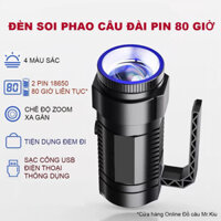 Đèn soi phao 4 màu pin 80h