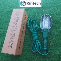Đèn soi sáng sửa chữa trong gara dùng điện 220v có chụp rọi dây điện kéo dài Kintech