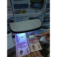 Đèn Soi Tiền Giả, Đèn Soi Giấy Tờ, Soi Cà Vẹt, Soi Bằng Lái, Soi Vé Số. Có Cổng Pin Sạc, Kèm Cổng Pin AAAa
