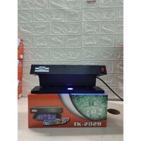 Đèn soi tiền giả, giấy tờ, cà vẹt, bằng lái xe, tem, vé số với 2 bóng đèn UV, nhỏ gọn dễ di chuyển (model TK 2028 12W)