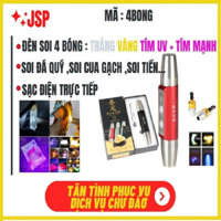 Đèn Soi Tiên Giả UV Sáng Mạnh 3 Màu Soi Đá Quý Ánh - Đèn Soi Cua Tiện Dụng - Đầy Đủ Sạc Pin JSPpro