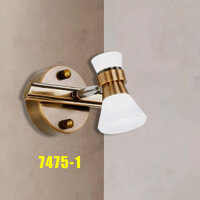 Đèn soi tranh mạ đồng 7475-1 sơn mạ vàng tĩnh điện