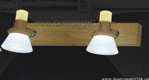 Đèn soi tranh soi gương thiết kế sang trọng 2 bóng led 3926-2