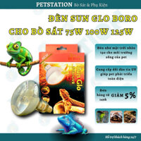 ĐÈN SOLAR BORO 75W-150W SƯỞI ẤM VÀ CUNG CẤP UVB CHO BÒ SÁT, RÙA, TRĂN, IGUANA, CẢM BIẾN CHỐNG CHÁY