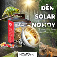 ĐÈN SOLAR MẶT TRỜI 3IN1 UVA + UVB CHÍNH HÃNG NOMOY DÀNH CHO BÒ SÁT RỒNG NAM MỸ RÙA SULCATA RỒNG ÚC GIÁ RẺ NHẤT SHIP NGAY