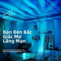Đèn sóng nước ánh sáng Bắc Cực, đèn chiếu sáng phòng ngủ sáng tạo, bầu không khí lãng mạn, quà tặng ngôi sao
