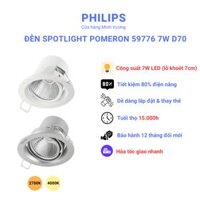 Đèn spotlight Philips Pomeron 59776 7W D70