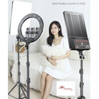 Đèn studio LED M777 Hỗ trợ studio chụp ảnh quay phim livestream nhiệt độ sáng 3200K - 6500K
