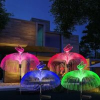 Đèn sứa thay đổi sân vườn năng lượng mặt trời, đổi 7 màu, đèn hoa năng lượng mặt trời chống nước cho sân ngoài trời, lối đi, bãi cỏ, sân hiên, đám cưới và trang trí tiệc tại nhà