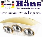 Đèn sưởi 3 bóng hans H3B - MS5820