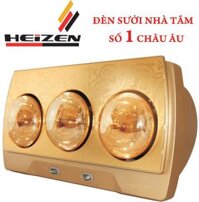 Đèn sưởi 3 bóng Heizen HE-3B bảo hành 10 năm