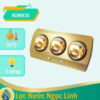 Đèn sưởi 3 bóng Kangaroo KGWH3G