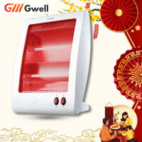 Đèn Sưởi Ấm AMOI Công Suất 800W, 2 bóng cho nhà tắm, phòng ngủ, phòng làm việc sưởi ấm nhanh
