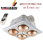 Đèn sưởi âm trần 4 bóng HE4BR - MS5828