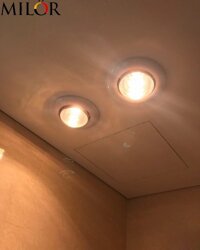 Đèn sưởi âm trần phòng ngủ Milor