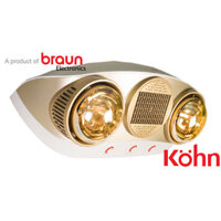 ĐÈN SƯỞI BRAUN KOHN KU02PG