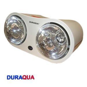 Đèn sưởi nhà tắm Duraqua DBA1C - 2 bóng