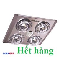 Đèn sưởi Duraqua DQ4RC (Điều khiển từ xa) (Hết hàng)