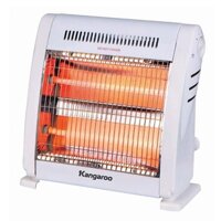 Đèn sưởi Halogen làm ấm nhanh Kangaroo KG1016C, 800W, không đốt oxy không khô da, an toàn sử dụng