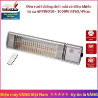 Đèn sưởi Heizen Appino 10 có điều khiển không chói mắt 1000W