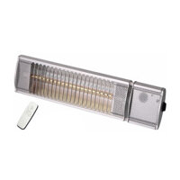 Đèn sưởi Heizen Appino 10 có điều khiển không chói mắt 1000W