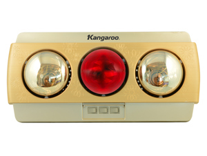 Đèn sưởi nhà tắm Kangaroo KG252A - 3 bóng
