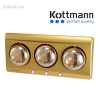 Đèn sưởi Kottmann 3 bóng vàng K3B-Y