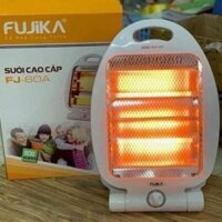 Đèn sưởi - Máy sưởi Fujika FJ-60A 2 có tấm lưới giảm nhiệt an toàn, cách thức phát nhiệt, tự ngắt, tiết kiệm chi phí điệ