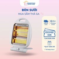 Đèn sưởi - Máy sưởi Fujika FJ-60A 2 có tấm lưới cách nhiệt an toàn, chế độ phát nhiệt, tự ngắt, tiết kiệm điện