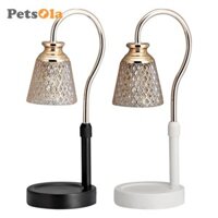 Đèn sưởi nến tan chảy PETSOLA Bàn chụp đèn kim loại để trang trí nội thất