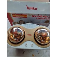 Đèn Sưởi nhà tắm 2 bóng, 3 bóng treo tường,đui đèn bằng sứ chịu nhiệt cao, chống cháy nổ