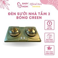 Đèn sưởi nhà tắm 2 bóng CREEN CR-02B thiết kế chuyên biệt cho phòng tắm, chống nước, chống chập điện bảo hành 12 thán