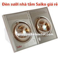 Đèn sưởi nhà tắm 2 bóng Saiko BH-550H