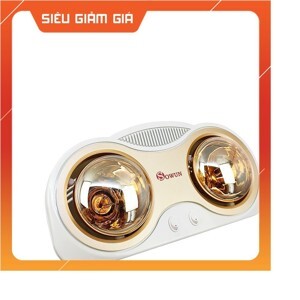 Đèn sưởi nhà tắm 2 bóng Sowun SW 8311