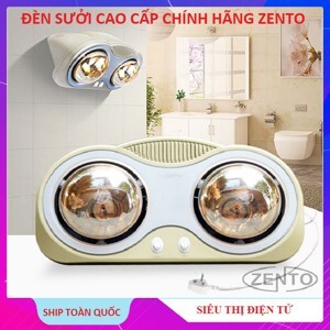 Đèn sưởi nhà tắm Zento ZT3-Gold - 3 bóng