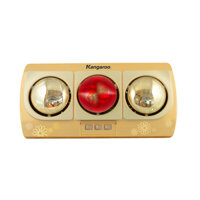 Đèn sưởi nhà tắm 3 bóng Kangaroo KG252A
