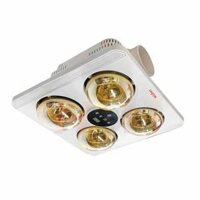 Đèn sưởi nhà tắm 4 bóng âm trần Kohn BU06GR