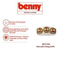 Đèn Sưởi Nhà Tắm Benny BHT-03M, 825W, 3 Bóng