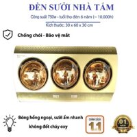 ĐÈN SƯỞI NHÀ TẮM BÓNG VÀNG SIÊU ẤM