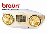 Đèn sưởi nhà tắm Braun BU02PG