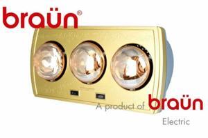 Đèn sưởi nhà tắm BRAUN BU3