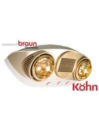 Đèn sưởi nhà tắm Braun Kohn Luxury KU02PG