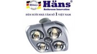 Đèn sưởi nhà tắm Hans 4 bóng (H4B110)