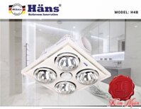 ĐÈN SƯỞI NHÀ TẮM HANS H4B