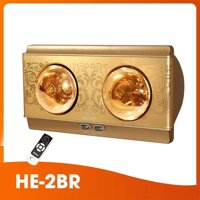 Đèn sưởi nhà tắm Heizen HE-2BR (điều khiển từ xa) tặng đèn sưởi 2 bg