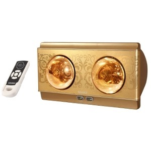 Đèn sưởi nhà tắm Heizen HE2BR - 2 bóng