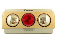 Đèn sưởi nhà tắm Kangaroo KG252A, 3 bóng