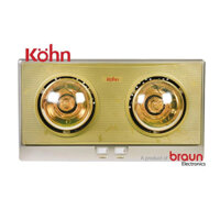 Đèn sưởi nhà tắm Kohn 2 bóng KN02G