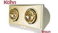 Đèn sưởi nhà tắm Kohn (Braun) KN02G